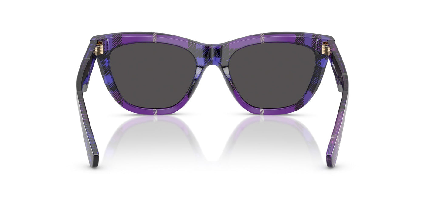 Burberry BE4435 Check Violet/Dark Grey #colour_check-violet-dark-grey