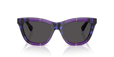 Burberry BE4435 Check Violet/Dark Grey #colour_check-violet-dark-grey