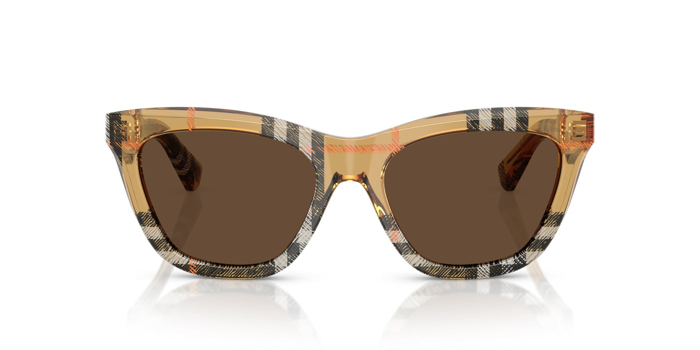 Burberry BE4435 Check Sand/Dark Brown #colour_check-sand-dark-brown