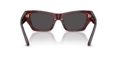 Burberry BE4441U Check Red/Dark Grey #colour_check-red-dark-grey