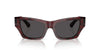 Burberry BE4441U Check Red/Dark Grey #colour_check-red-dark-grey
