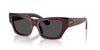 Burberry BE4441U Check Red/Dark Grey #colour_check-red-dark-grey