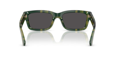 Burberry BE4443 Check Green/Dark Grey #colour_check-green-dark-grey