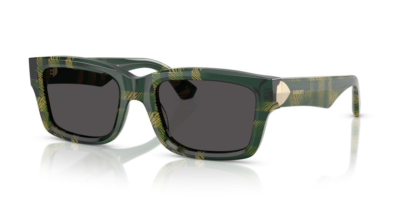 Burberry BE4443 Check Green/Dark Grey #colour_check-green-dark-grey