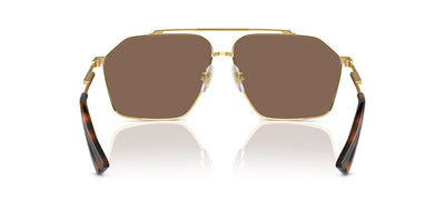 Dolce&Gabbana DG2303 Gold/Dark Brown #colour_gold-dark-brown