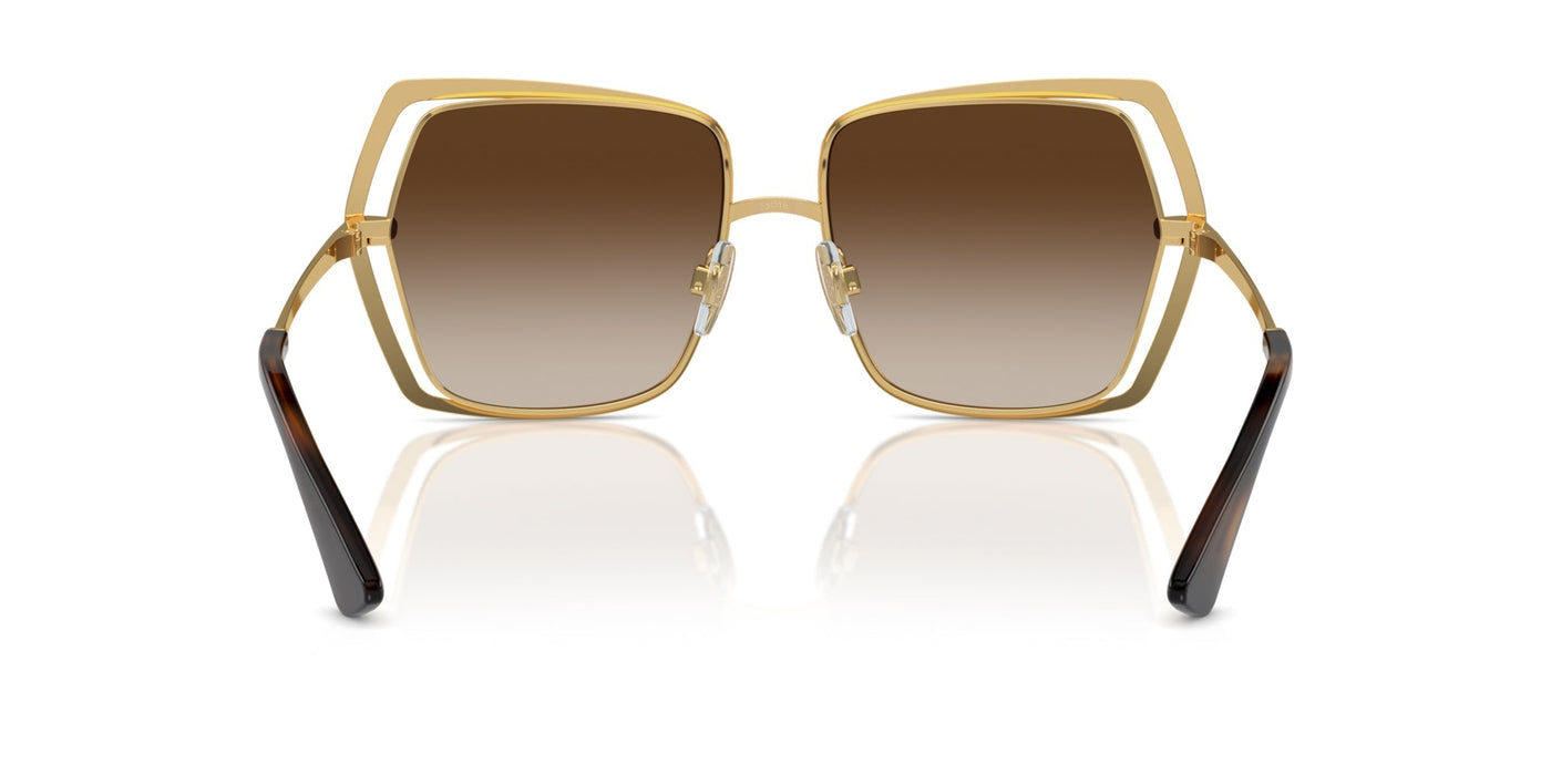 Dolce&Gabbana DG2306 Gold/Brown Gradient #colour_gold-brown-gradient