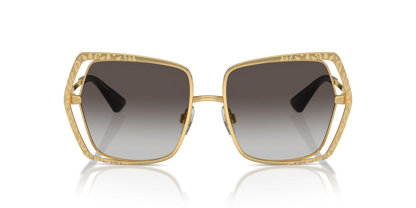 Dolce&Gabbana DG2306 Gold/Grey Gradient #colour_gold-grey-gradient