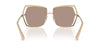 Dolce&Gabbana DG2306 Pale Gold/Light Brown Flash Gold Mirror #colour_pale-gold-light-brown-flash-gold-mirror