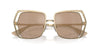 Dolce&Gabbana DG2306 Pale Gold/Light Brown Flash Gold Mirror #colour_pale-gold-light-brown-flash-gold-mirror