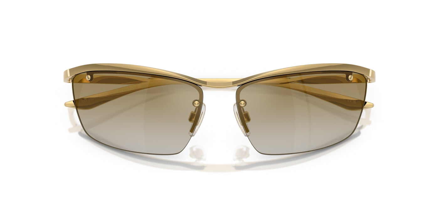 Dolce&Gabbana DG2307 Gold/Light Brown Gold Mirror #colour_gold-light-brown-gold-mirror