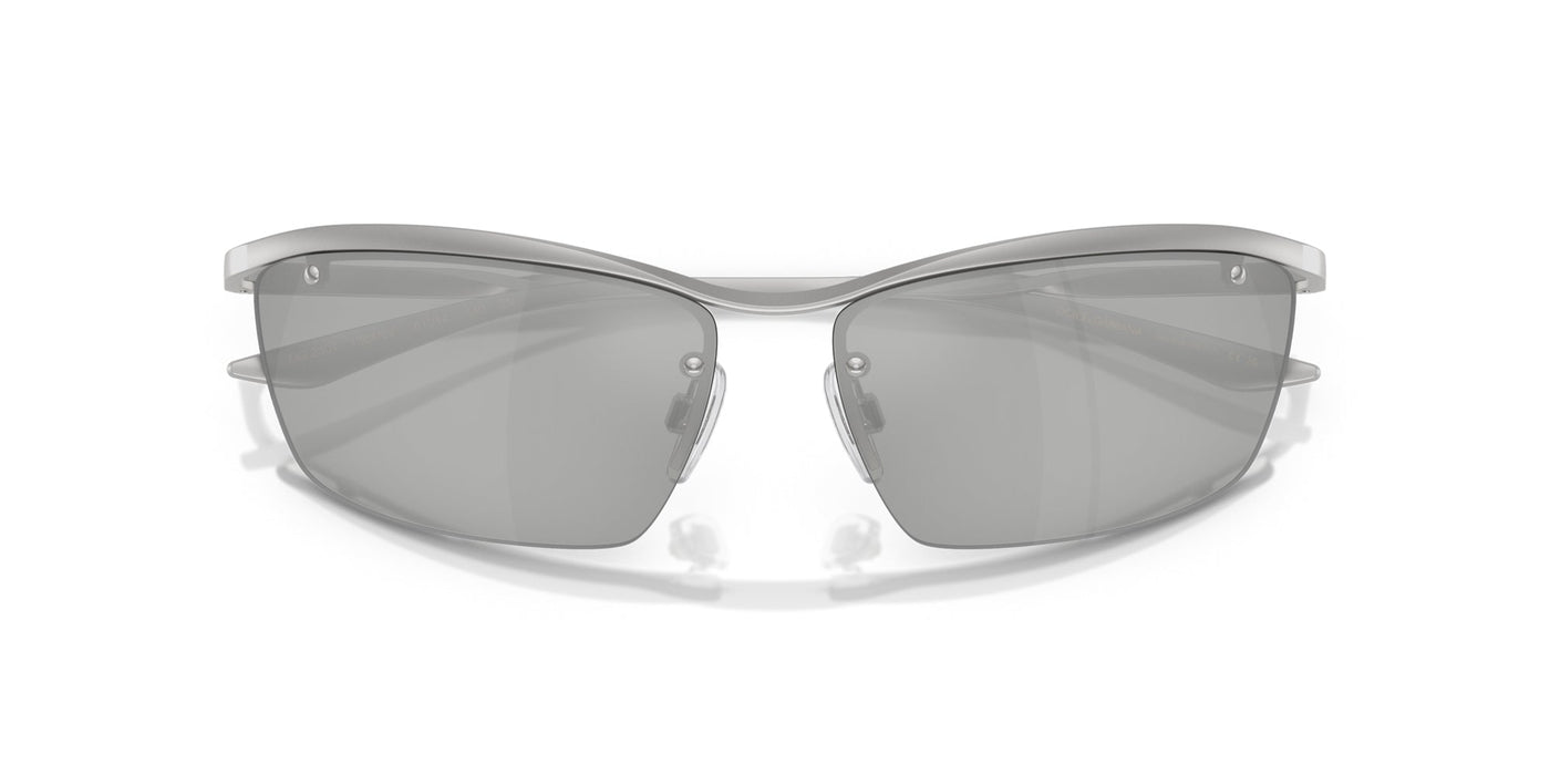 Dolce&Gabbana DG2307 Matte Silver/Clear Silver Mirror #colour_matte-silver-clear-silver-mirror