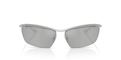 Dolce&Gabbana DG2307 Matte Silver/Clear Silver Mirror #colour_matte-silver-clear-silver-mirror