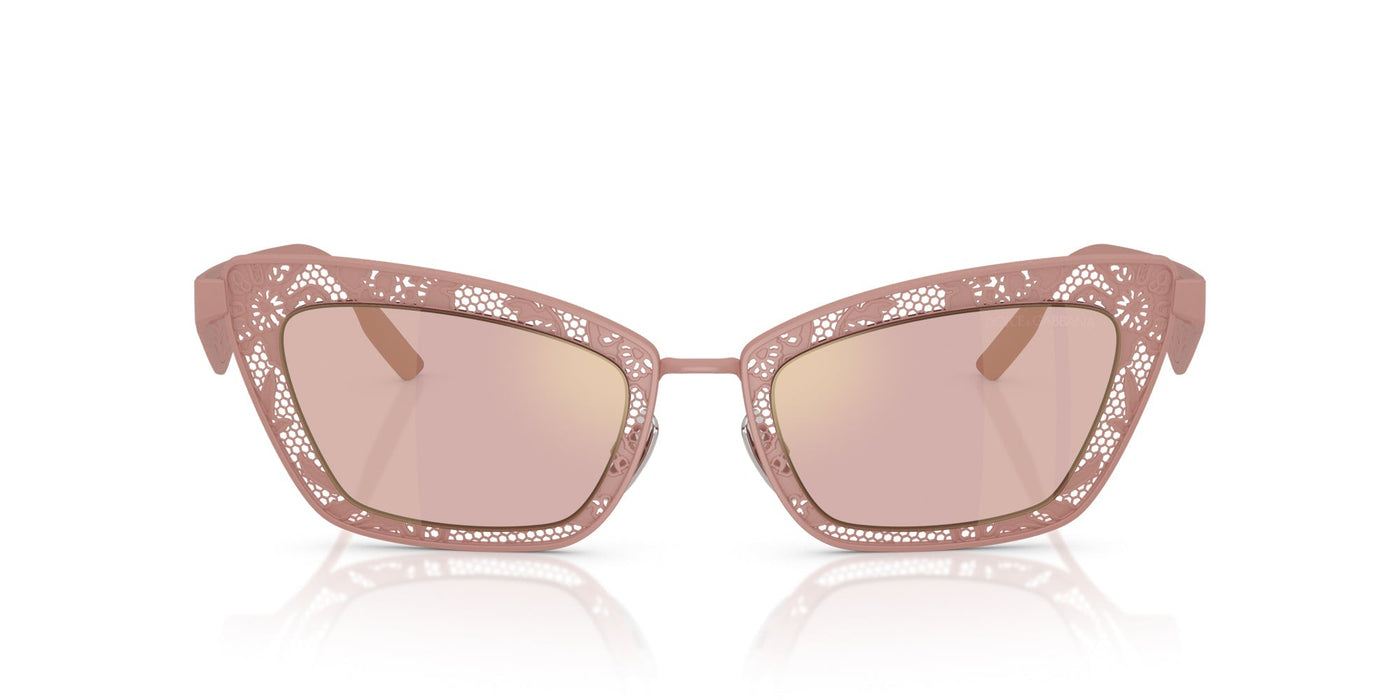 Dolce&Gabbana DG2311 Matt Powder Pink/Pink Gold Mirror #colour_matt-powder-pink-pink-gold-mirror