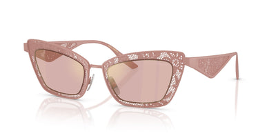 Dolce&Gabbana DG2311 Matt Powder Pink/Pink Gold Mirror #colour_matt-powder-pink-pink-gold-mirror