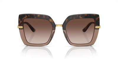 Dolce&Gabbana DG4373 Havana On Transparent Brown/Brown Gradient #colour_havana-on-transparent-brown-brown-gradient