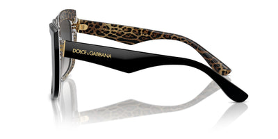 Dolce&Gabbana DG4414 Black On Leo Brown/Grey Gradient #colour_black-on-leo-brown-grey-gradient