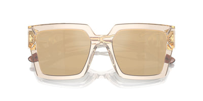 Dolce&Gabbana DG4446B Transparent Camel/Clear Real Yellow Gold Mirror #colour_transparent-camel-clear-real-yellow-gold-mirror