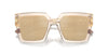 Dolce&Gabbana DG4446B Transparent Camel/Clear Real Yellow Gold Mirror #colour_transparent-camel-clear-real-yellow-gold-mirror