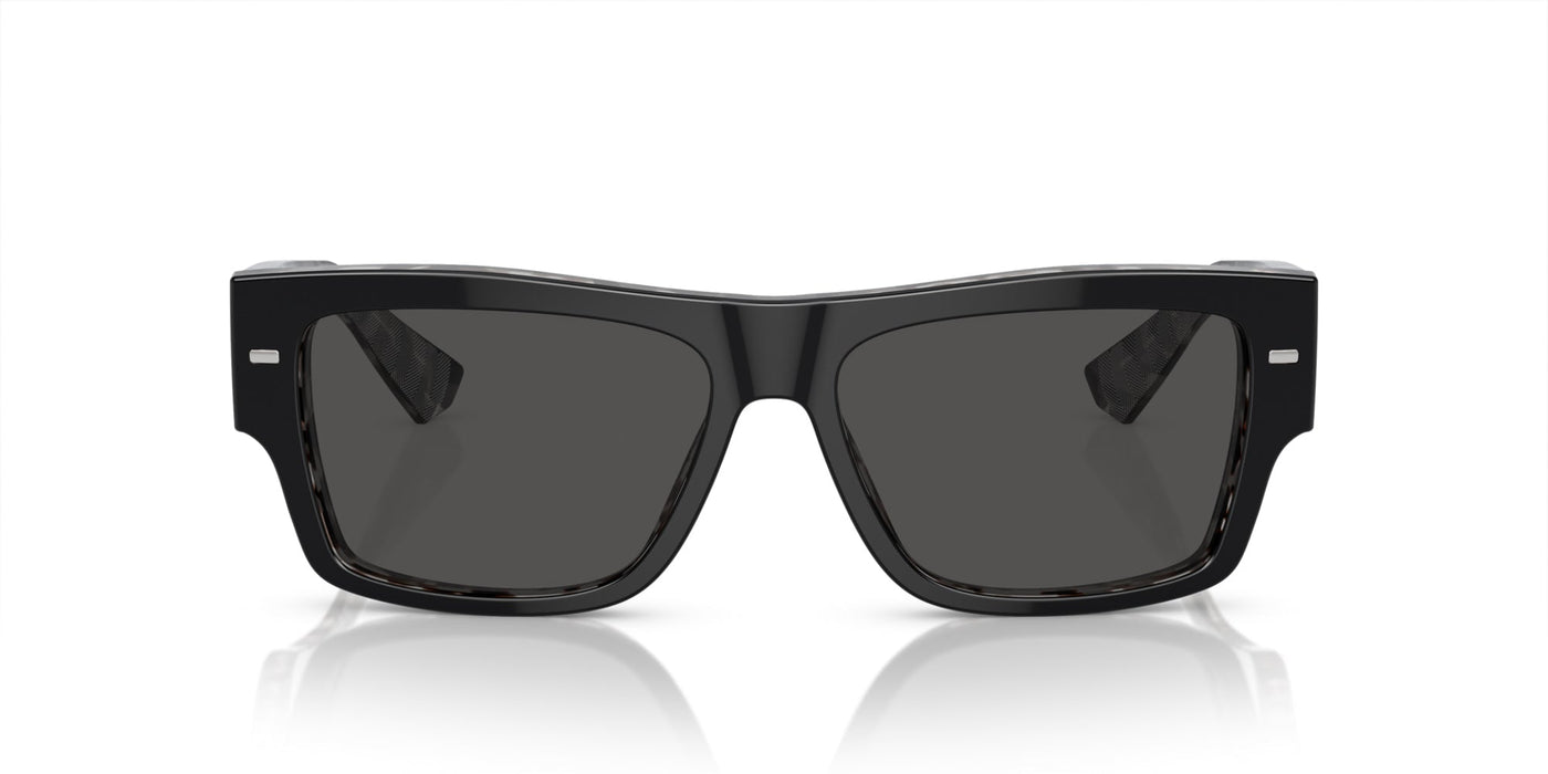 Dolce&Gabbana DG4451 Black On Grey Havana/Dark Grey #colour_black-on-grey-havana-dark-grey