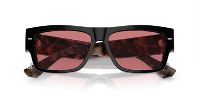 Dolce&Gabbana DG4451 Black On Red Havana/Purple Brown #colour_black-on-red-havana-purple-brown