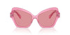 Dolce&Gabbana DG4463 Transparent Pink/Pink Internal Silver Mirror #colour_transparent-pink-pink-internal-silver-mirror