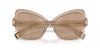 Dolce&Gabbana DG4463 Transparent Camel/Light Brown Flash Gold Mirror #colour_transparent-camel-light-brown-flash-gold-mirror