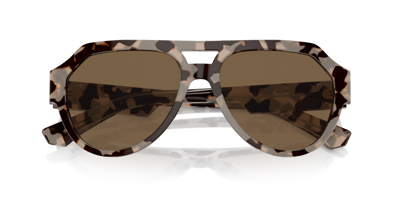 Dolce&Gabbana DG4466 Havana Beige/Dark Brown #colour_havana-beige-dark-brown