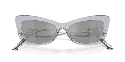 Dolce&Gabbana DG4467B Transparent Grey/Light Grey Silver Mirror #colour_transparent-grey-light-grey-silver-mirror