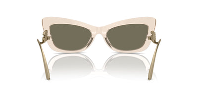 Dolce&Gabbana DG4467B Transparent Camel/Clear Real Yellow Gold Mirror #colour_transparent-camel-clear-real-yellow-gold-mirror