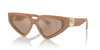 Dolce&Gabbana DG4469 Full Camel/Light Brown Flash Gold Mirror #colour_full-camel-light-brown-flash-gold-mirror