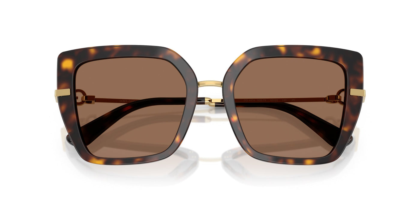 Dolce&Gabbana DG4474 Havana/Dark Brown #colour_havana-dark-brown