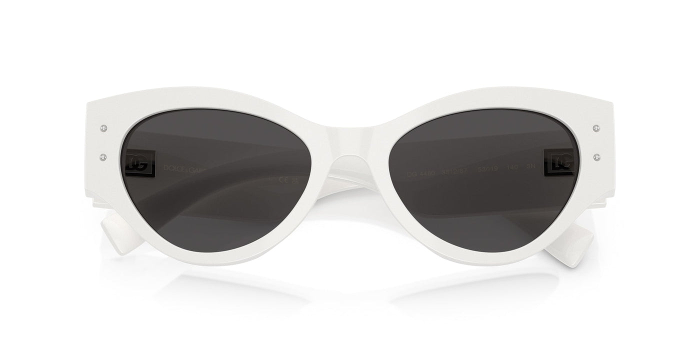 Dolce&Gabbana DG4480 White/Dark Grey #colour_white-dark-grey