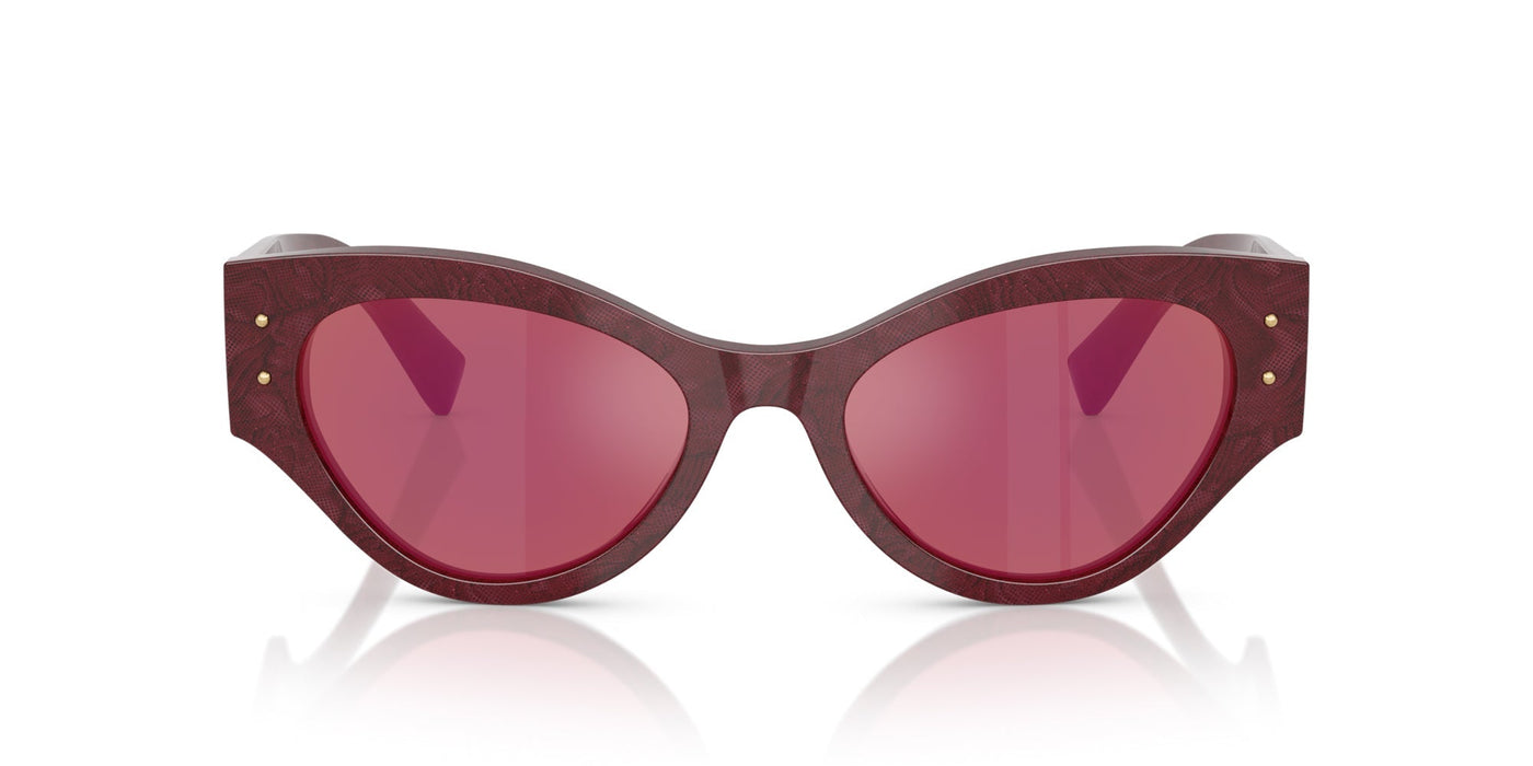 Dolce&Gabbana DG4480 Bordeaux Lace/Dark Violet Red Mirror #colour_bordeaux-lace-dark-violet-red-mirror