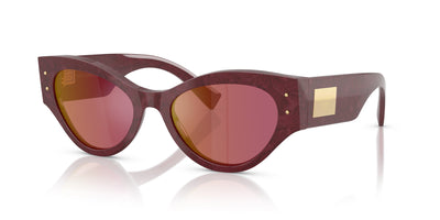 Dolce&Gabbana DG4480 Bordeaux Lace/Dark Violet Red Mirror #colour_bordeaux-lace-dark-violet-red-mirror