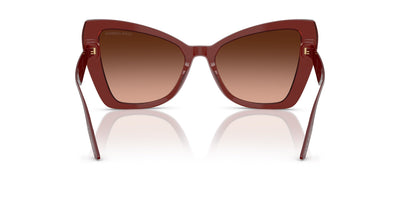 Dolce&Gabbana DG4489 Transparent Bordeaux/Pink Grey Gradient #colour_transparent-bordeaux-pink-grey-gradient