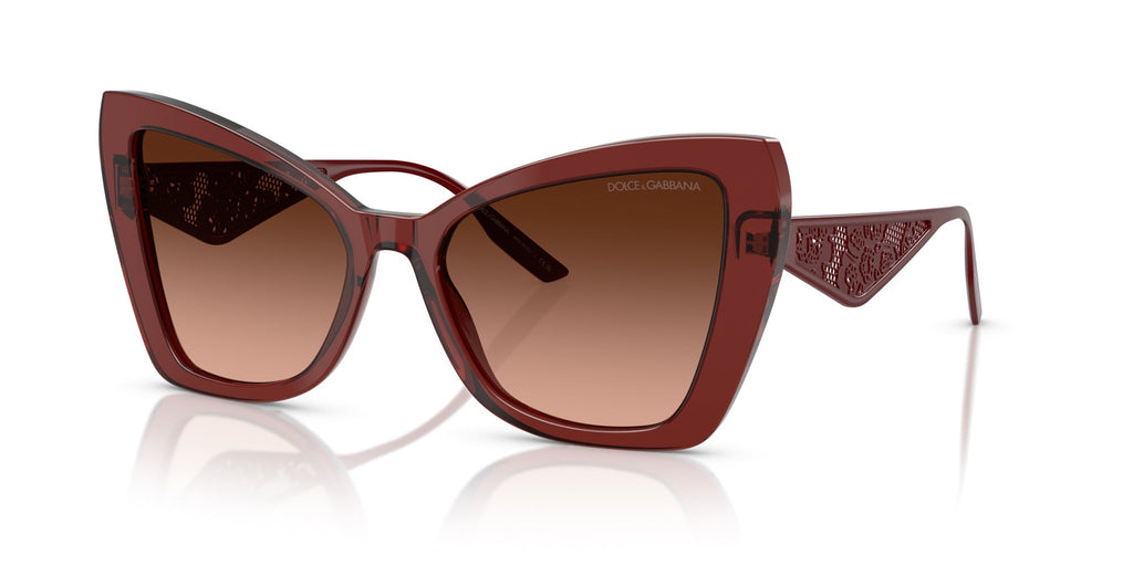 Dolce&Gabbana DG4489 Transparent Bordeaux/Pink Grey Gradient #colour_transparent-bordeaux-pink-grey-gradient