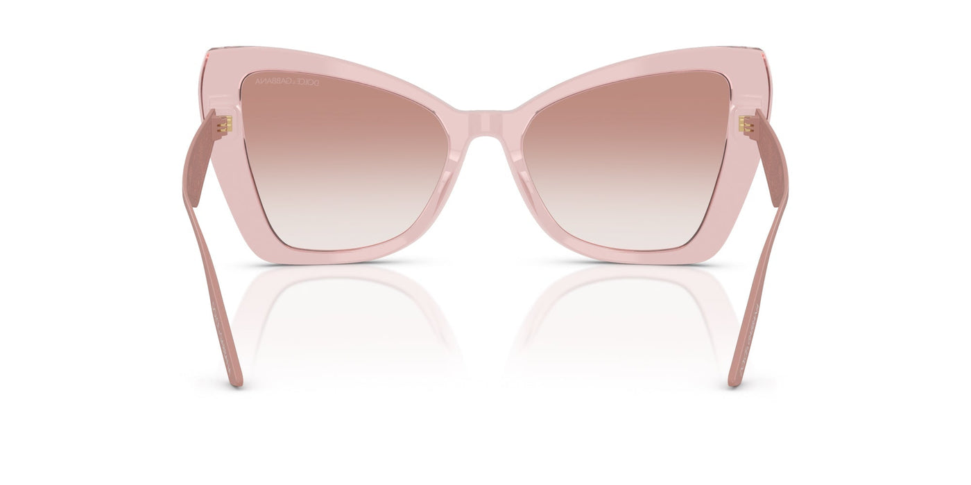 Dolce&Gabbana DG4489 Transparent Powder Pink/Clear Brown Gradient #colour_transparent-powder-pink-clear-brown-gradient