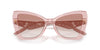 Dolce&Gabbana DG4489 Transparent Powder Pink/Clear Brown Gradient #colour_transparent-powder-pink-clear-brown-gradient