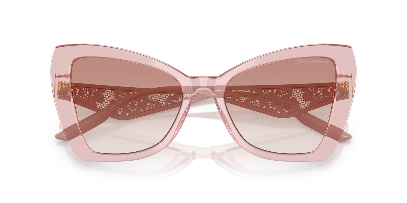 Dolce&Gabbana DG4489 Transparent Powder Pink/Clear Brown Gradient #colour_transparent-powder-pink-clear-brown-gradient