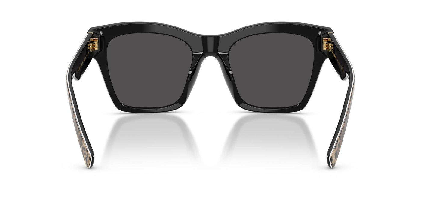 Dolce&Gabbana DG4512 Leo Brown On Black/Dark Grey #colour_leo-brown-on-black-dark-grey