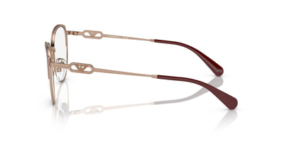 Emporio Armani EA1150 Shiny Rose Gold-Bordeaux #colour_shiny-rose-gold-bordeaux