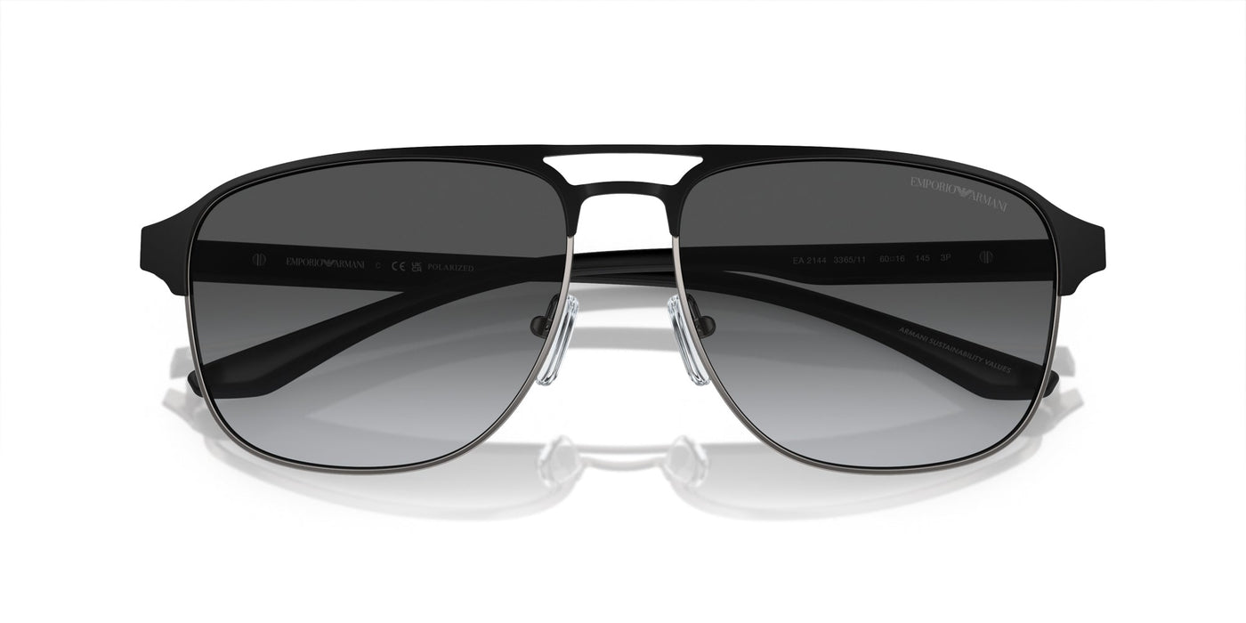 Emporio Armani EA2144 Matte Gunmetal/Black/Grey Gradient #colour_matte-gunmetal-black-grey-gradient