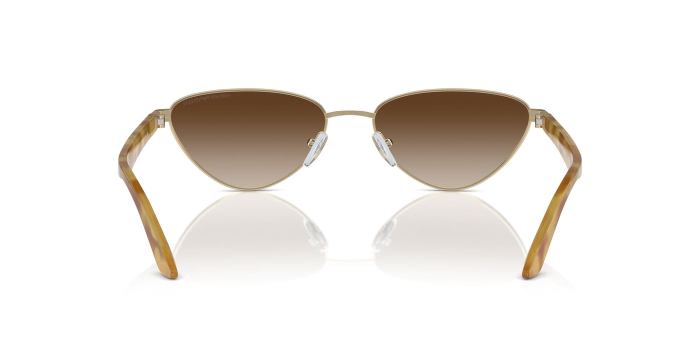 Emporio Armani EA2153 Shiny Pale Gold/Brown Gradient #colour_shiny-pale-gold-brown-gradient