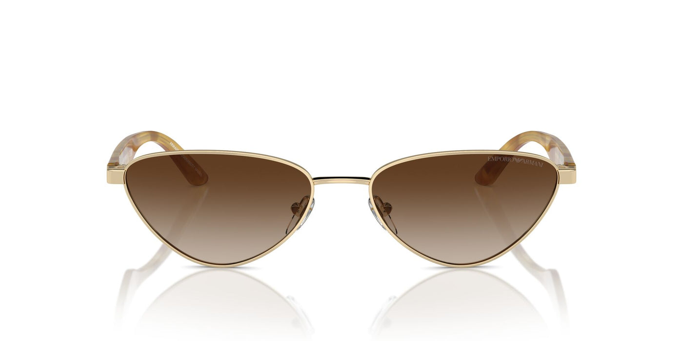 Emporio Armani EA2153 Shiny Pale Gold/Brown Gradient #colour_shiny-pale-gold-brown-gradient