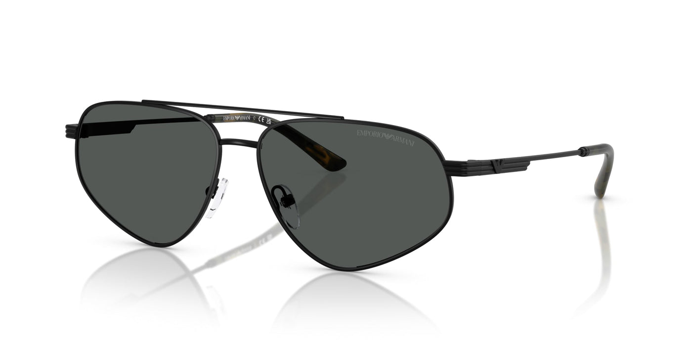 Emporio Armani EA2156 Matte Black/Dark Grey #colour_matte-black-dark-grey