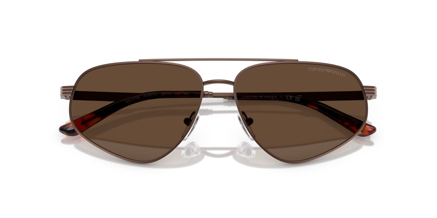 Emporio Armani EA2156 Matte Bronze/Dark Brown #colour_matte-bronze-dark-brown