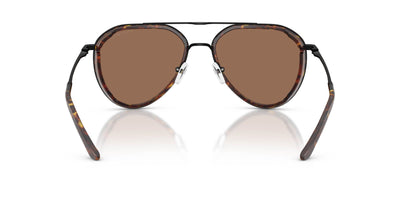 Emporio Armani EA2163 Matte Black/Dark Brown #colour_matte-black-dark-brown