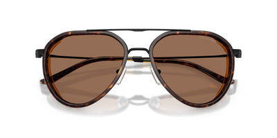 Emporio Armani EA2163 Matte Black/Dark Brown #colour_matte-black-dark-brown
