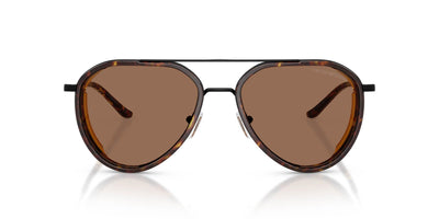 Emporio Armani EA2163 Matte Black/Dark Brown #colour_matte-black-dark-brown