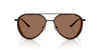 Emporio Armani EA2163 Matte Black/Dark Brown #colour_matte-black-dark-brown